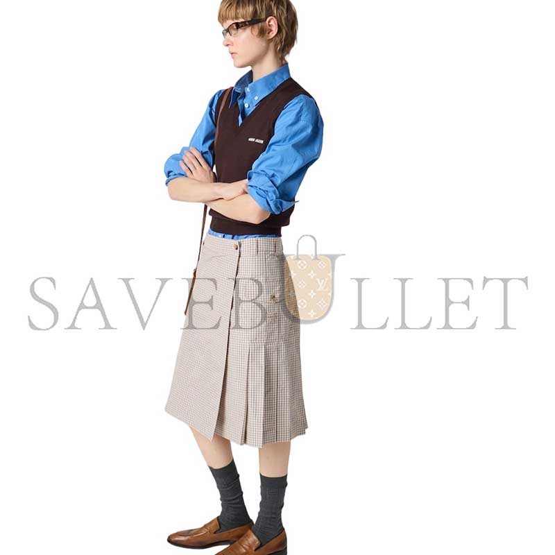 MIU MIU WOOL SWEATER VEST MMV209